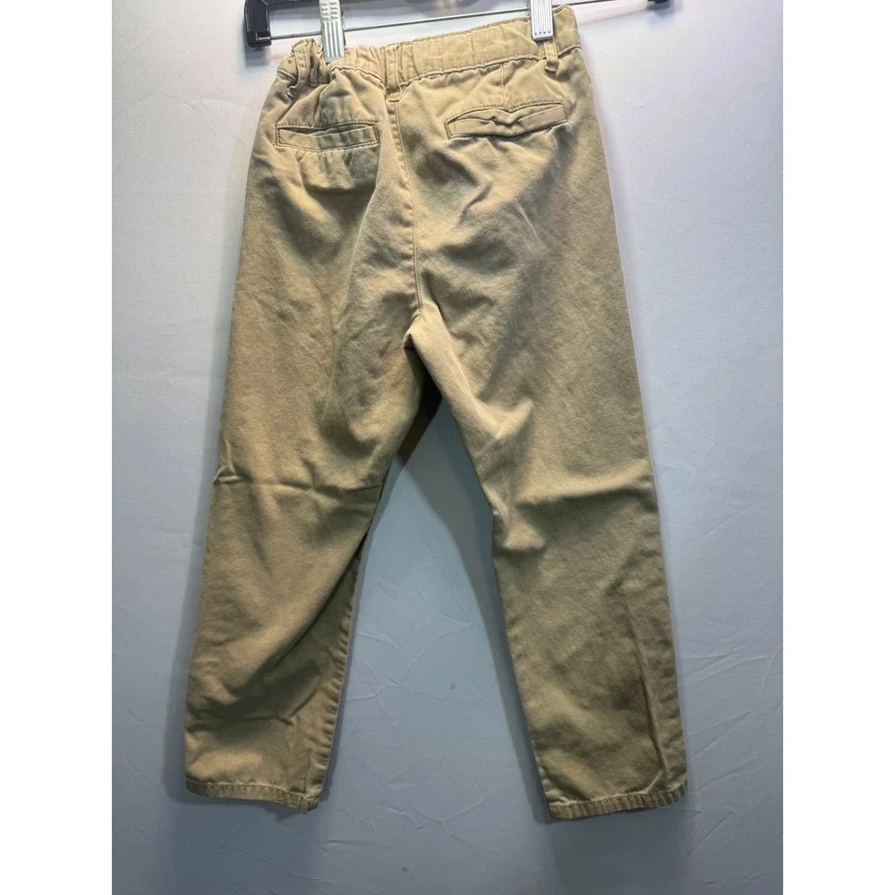The Childrens Place Boys Khaki Chino Pants‎ Tan Straight Leg Size 8